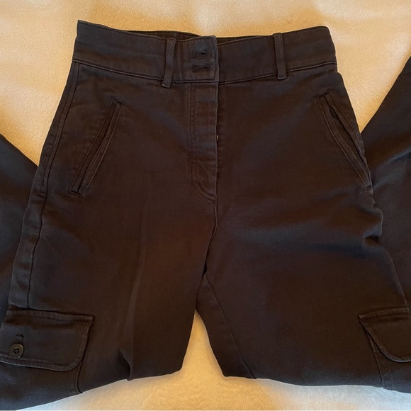 Wilfred Free Modern Cargo Pants aritzia black 4 utility denim jeans pant black - Picture 14 of 14